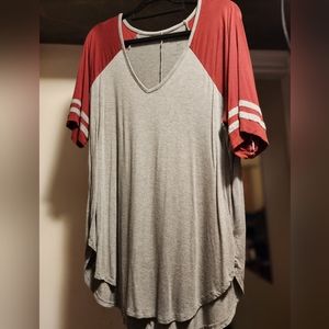 Womens Torrid Baseball T shirt size 2